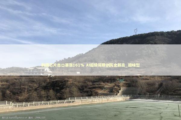 韩国芯片出口暴涨161% AI超级周期创历史新高_趣味型 新闻