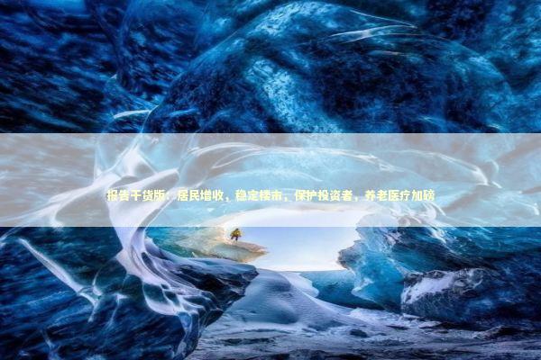 报告干货版：居民增收，稳定楼市，保护投资者，养老医疗加磅