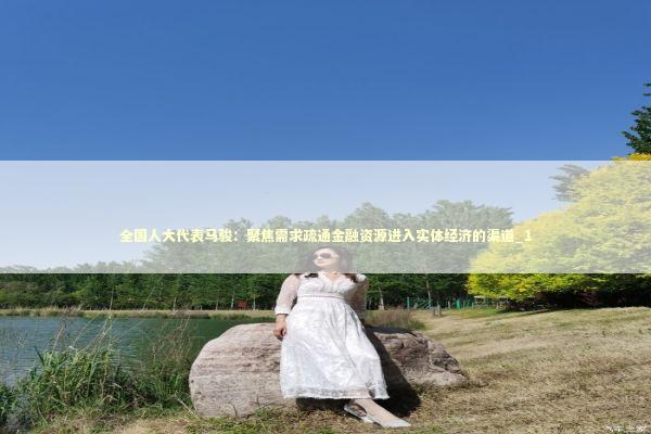 全国人大代表马骏：聚焦需求疏通金融资源进入实体经济的渠道_1